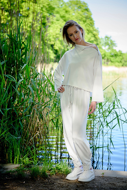 Bamboo Dream in white - Costume Couture Berlini