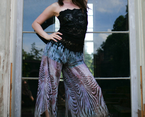 Butterfly trapez trousers - made by Costume Couture Berlin