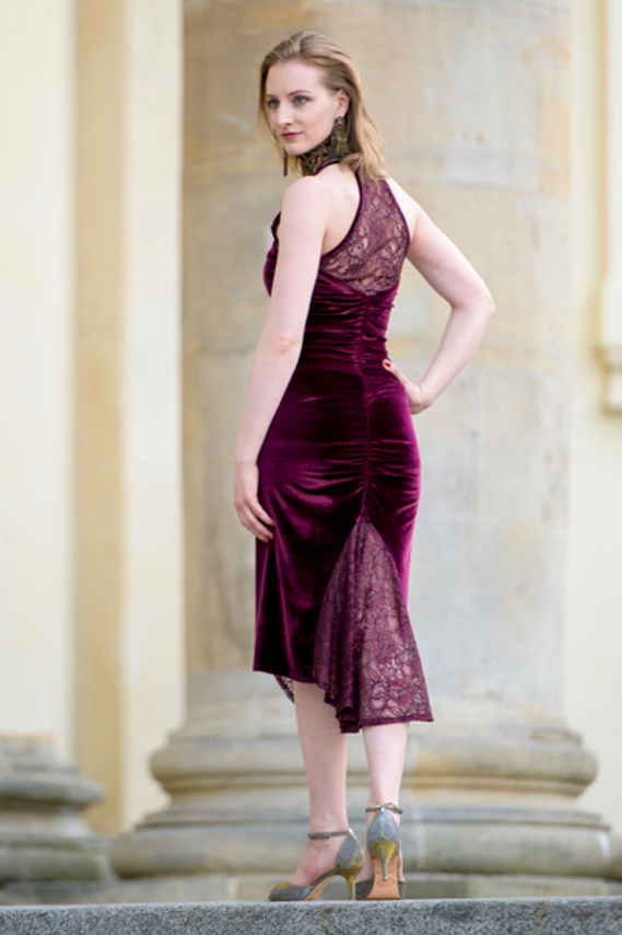 Velvet dress - made by Costume Couture Berlin